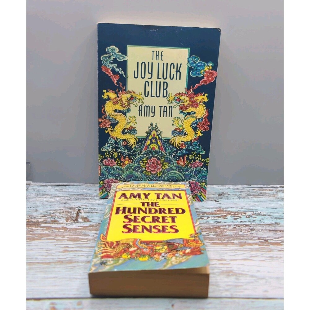 Amy Tan PB Joy Luck Club, The Hundred Secret Senses Lot Of 2 Books